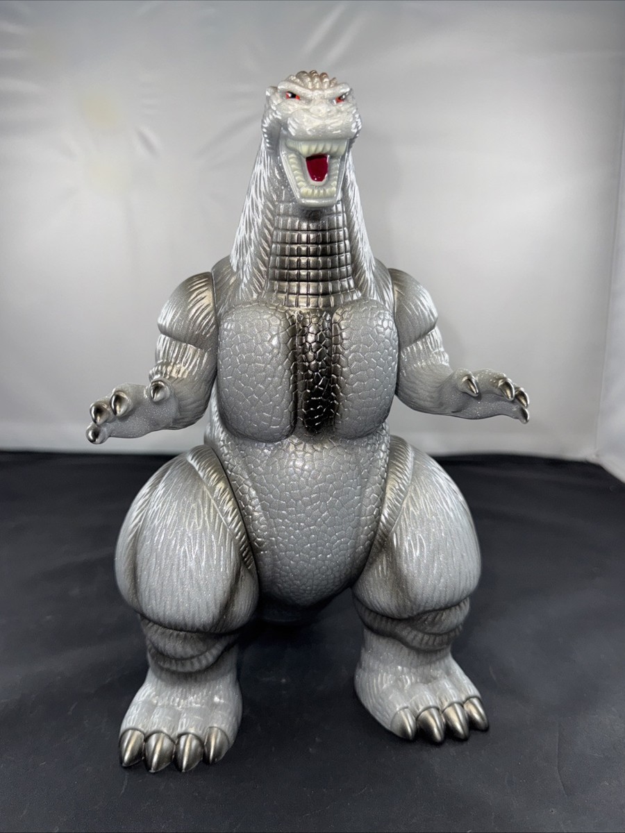 MARUSAN 350 GODZILLA 1995 9” GREY GUNMETAL SPRAYS COPPER DORSAL