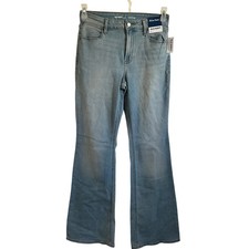 Old Navy Women s NEW Size 6 WOW Flare Light Wash Jeans Denim Y2K Casual
