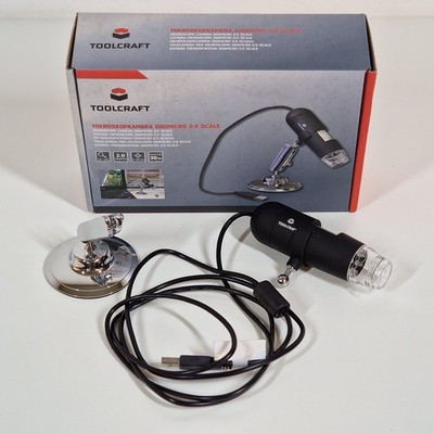 Toolcraft Digitale Mikroskopkamera DigiMicro 2.0 Scale USB Mikroskop 2 Megapixel