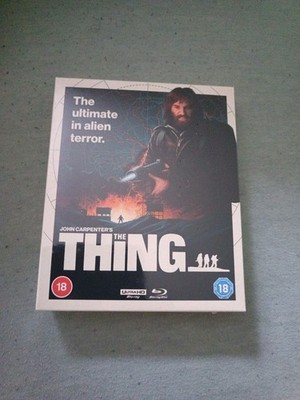 The Thing (1982) 4K - Collector's Edition UHD  Blu-ray Bonus Blu-ray  Audio CD