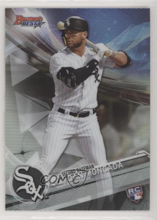 2017 Bowman's Best Refractor Yoan Moncada #21 Rookie RC uk2