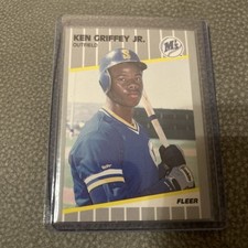 1989 Fleer - Ken Griffey Jr #548 (RC)