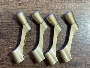 Caradco Window Crank Handle - Replacement - Lot of 4 - Beige/Bronze(ish)