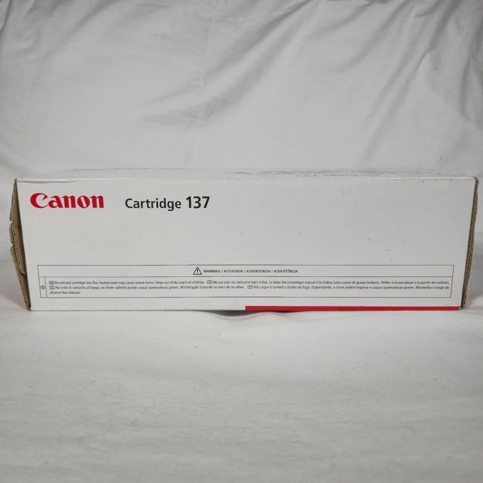 Cartucho de Toner Genuíno Canon 137 Impressora a Laser - Preto Novo - Imagem 3 de 4