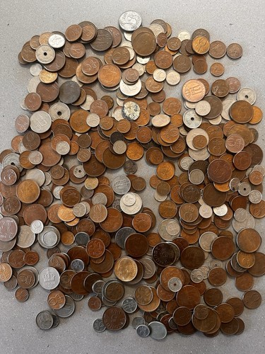 NORWAY 4 Lbs. Lot of Coins - Actual Coins In Photo