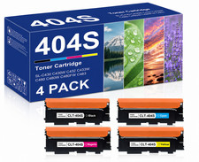4PK CLT 404S Toner Cartridge CompatiblE For Samsung 404S Xpress C480FW C480W