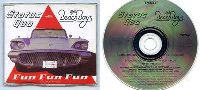 Status Quo with The Beach Boys Fun Fun Fun CD Single Excellent Condition