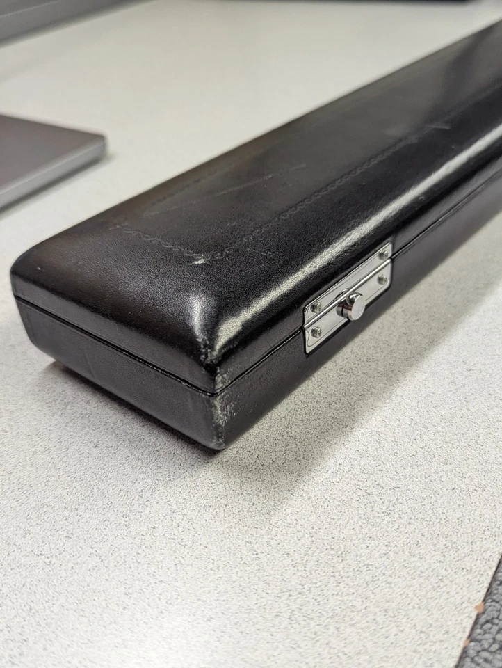 Flauta Perla SS-98 RB Plata Sólida Agujero Abierto Hecha a Mano en JAPÓN Foto 4 de 4