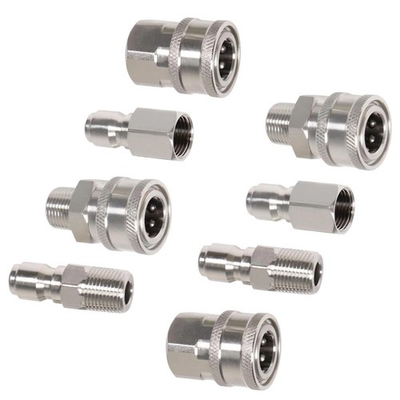 #ad 3 8#x27;#x27; Pressure Washer Quick Connect Fittings for NPT Male and Female Thread Kit $24.16