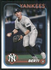 2024 Topps Update #US124 Jon Berti New York Yankees Baseball Card 35012