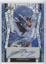 2022 Leaf Flash Portrait Blue Metalized Sparkles 14/25 Jerrion Ealy Auto q2w