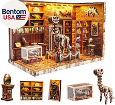 Book Nook Kit - DIY Miniature House Kit for Adults and Teens, 3D Wooden Puzzle B