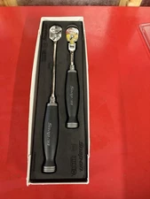 NEW Snap On 2Pc DARK TITANIUM Soft Grip Ratchet Foam Set 202RT05FDT FHL80 FHF80A