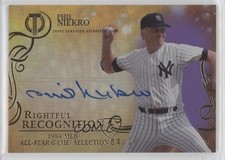 2015 Topps Tribute Rightful Recognition Purple 4/10 Phil Niekro Auto HOF 12xz