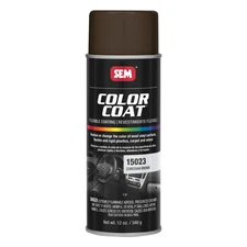 SEM 15023 Color Coat Cordovan Brown Vinyl Spray Paint Aerosol Can 12 oz.