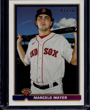 2022 topps #MMV-1991 Marcelo Mayer #/50
