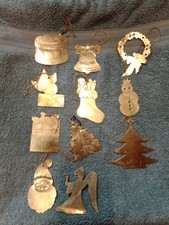 ELEVEN Christmas Tree Metal Cutting Dies Stencil Embossing Card Crafts DIY