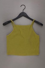 ✨ forever 21 Crop Top Slim Top für Damen Gr. 42, L grün aus Baumwolle ✨