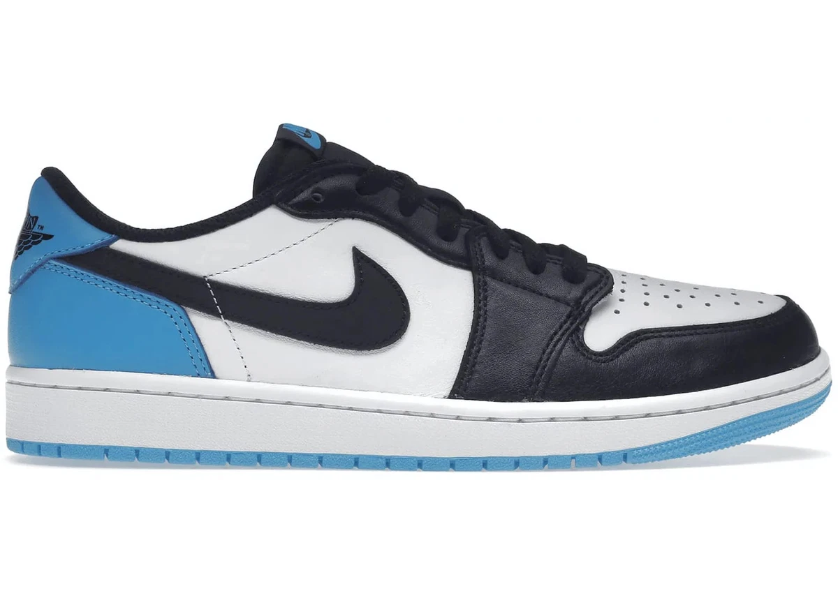 Jordan 1 Retro Low OG UNC Dark Powder Blue W for Sale