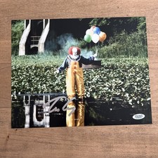 TIM CURRY Signed 8x10 Matte Photo of Pennywise IT Autograph w/ COA
