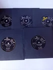 5 Beatles 45's  all listed