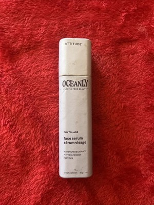 ATTITUDE Oceanly Face Serum Stick Plant & Mineral Based Vegan Unscented 1oz