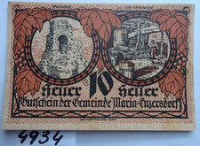 LOWER  AUSTRIA - GEMEINDE  MARIA-ENZERSDORF - 10 Heller - AU/STAIN - JPR 582b