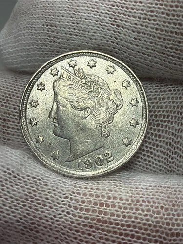 Photo of a 1902-P Liberty Nickel from an eBay listing that sold on Jul 23, 2026