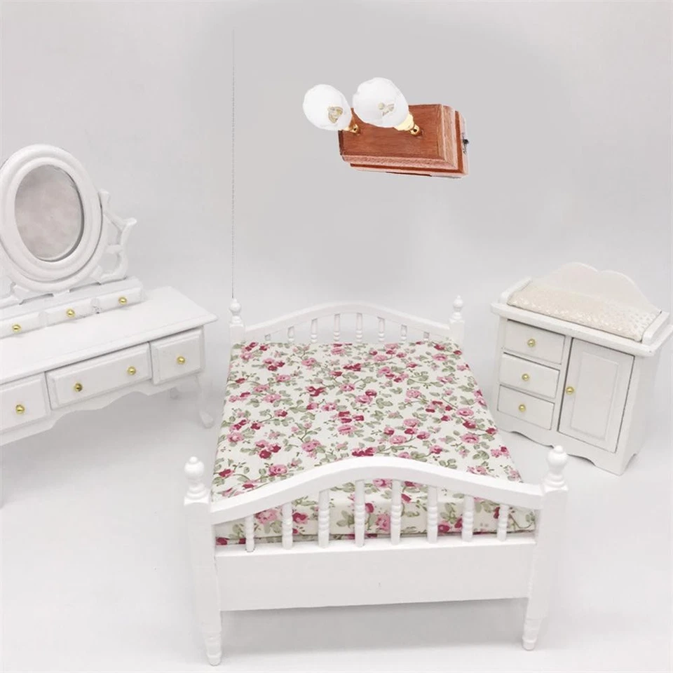 1:12 casa delle bambole in miniatura a doppia testa LED Kit plafoniera a LED - Immagine 4 di 4