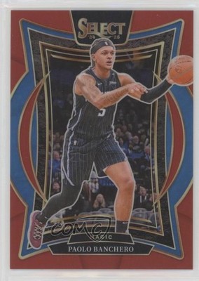 2024-25 Panini Select Concourse Red Prizm 58/199 Paolo Banchero #35 0t30