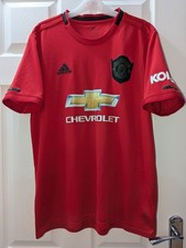 Manchester United Home Football Shirt 2019/20. Mens Large.