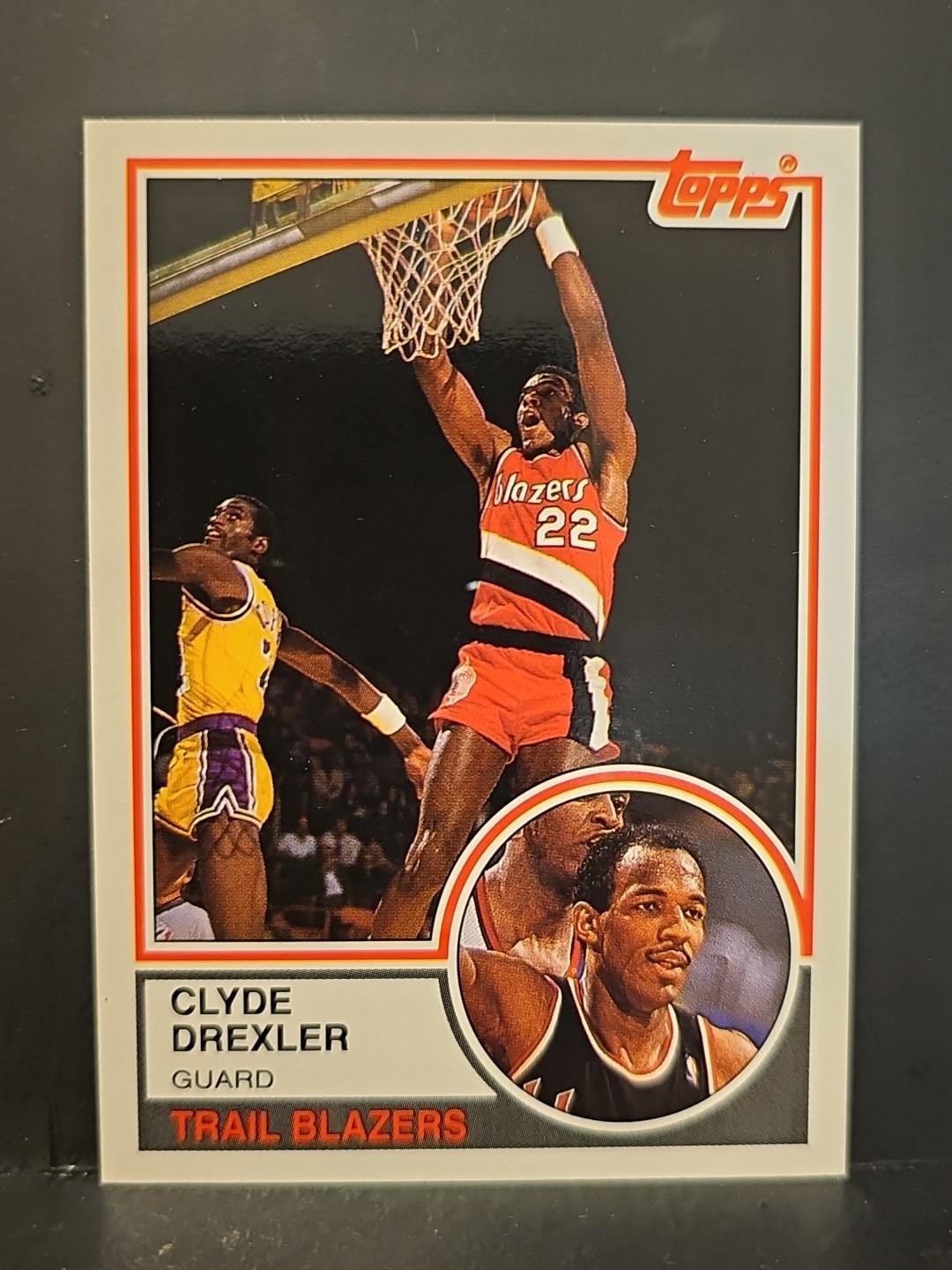 1992-93 Topps Archives #33 Clyde Drexler HOF TRAIL BLAZERS 