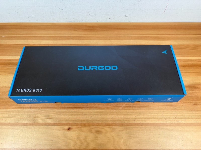 Durgod Taurus K310 Wired Mechanical Keyboard Cream White Cherry Silent Red UK