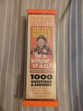 Brain Quest Geography Deck One 1000 Questions, 4-6th Grade Educational Cards