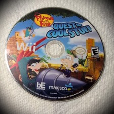 Phineas and Ferb: Quest for Cool Stuff (Nintendo Wii, 2013) [DISC ONLY]