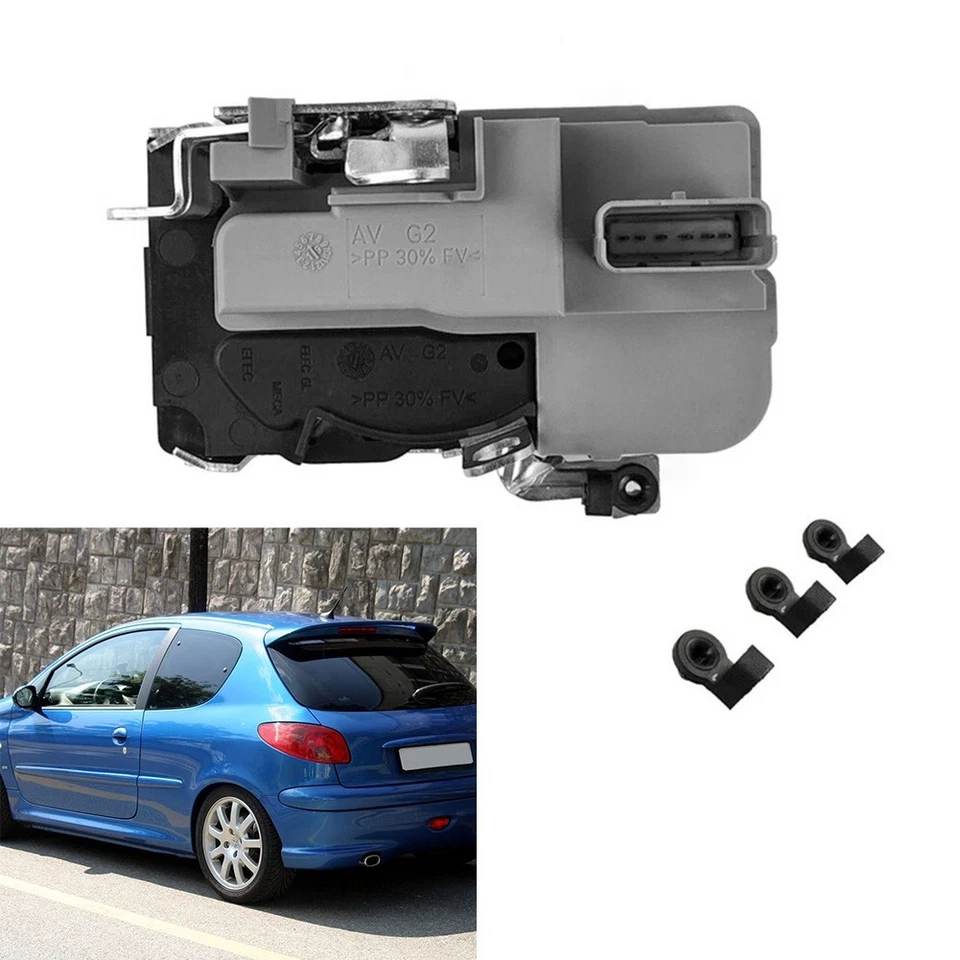 Left Front Door Lock Actuator 9135R9 for 206 LHD 3 5 Door and 206 SW Models - Image 4 of 4