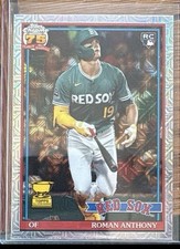 2026 Topps Series 1 - 1991 Topps Chrome Silver Pack Mojo Roman Anthony #91C-60  
