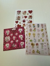 Strawberry Shortcake Inspired Sticker Sheets Lot Licensed  Mixed Kawaii Cute
