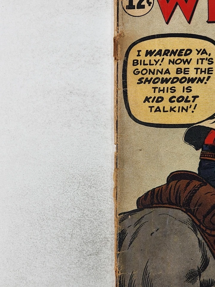 Gunsmoke Western 71 Atlas Marvel Comics Kid Colt Silver Age 1962 Reader Copy - Image 3 of 4