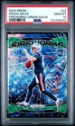2024 Panini Prizm Fireworks #22 Drake Maye Fireworks-Green Wave PSA 10