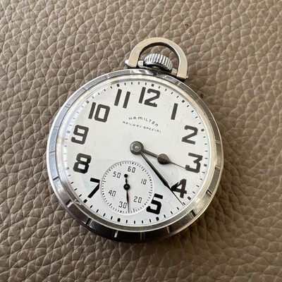 Vintage Hamilton 992B Steel Case 16s 21j Railroad 1951 Railway Special Running