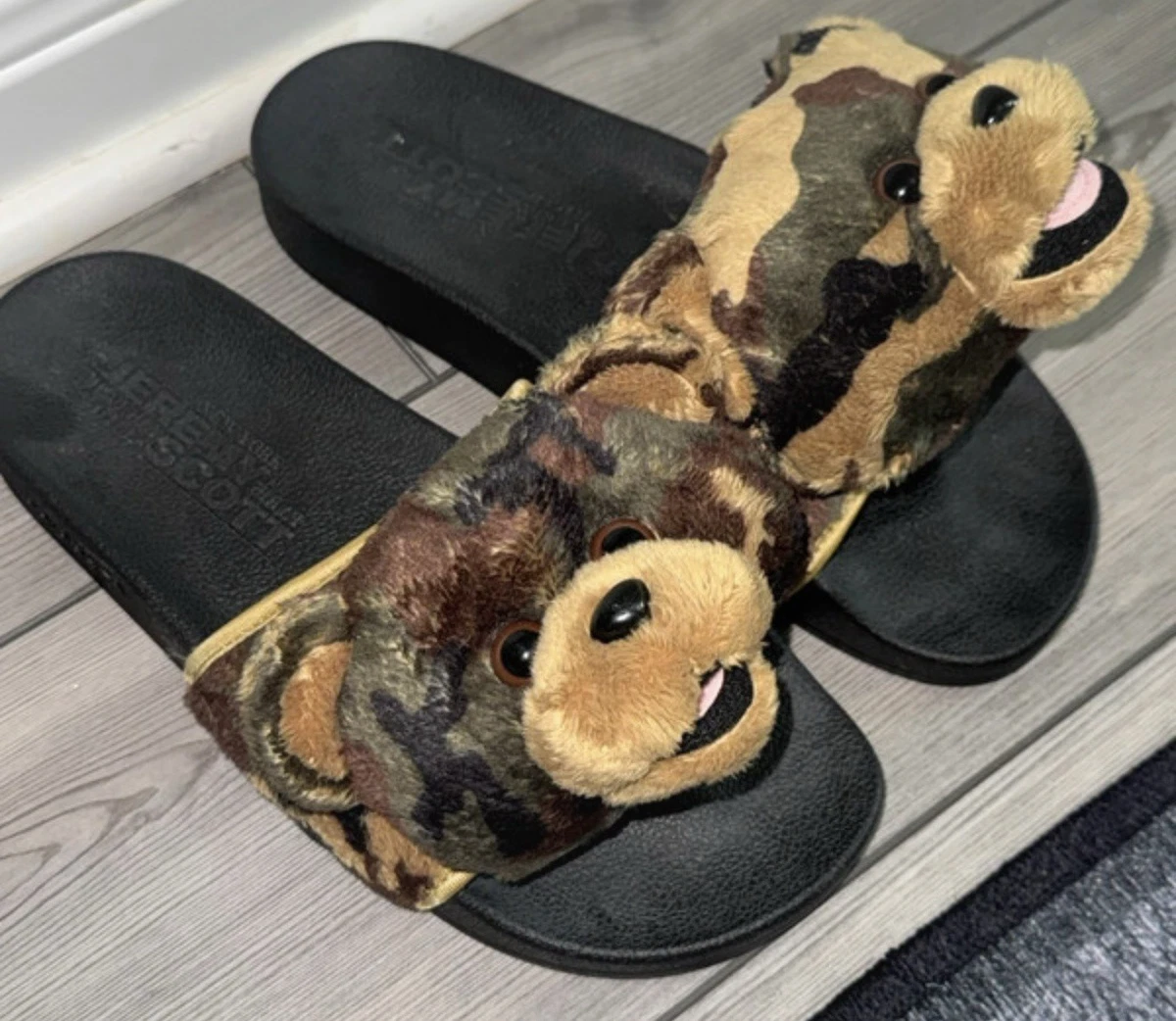 adidas Jeremy Scott Camo Bear for Sale | Authenticity Guaranteed