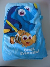 RARE Disney Nemo Story Book Pillow Large Soft Plush Cloth Toy Bedtime Storybook
