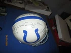 Baltimore Colts Signed Full Sized Football Hall of Fame Helmet Johnny Unitas