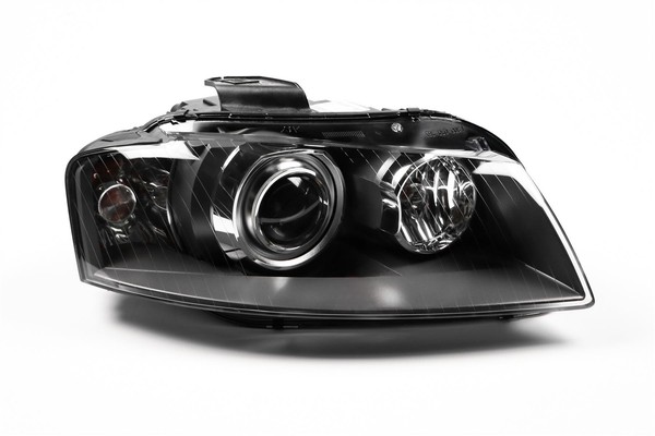 Audi A3 Scheinwerfer Rechts 05-08 Bi-Xenon Bogen Licht Passagier Seite O-Ring/S-image