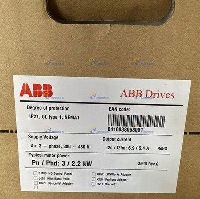 Brand New   ACS550-01-06A9-4 Inverter 380V 3KW #as