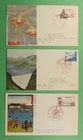 DR WHO 1950S JAPAN 3 FDC R71689