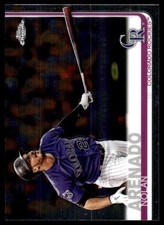 Nolan Arenado 2019 Topps Chrome #124 Colorado Rockies FREE SHIPPING AutographDen