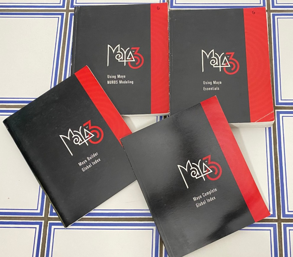 mayaページ Alias Wavefront Maya 3 Manuals - Silicon Graphics | eBay
