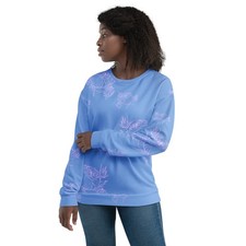 Purple Roses Unisex Sweatshirt